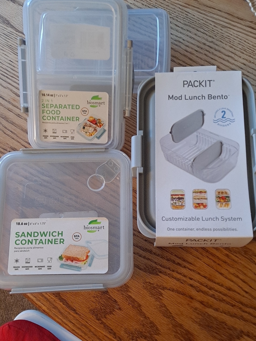 Packit Mod Lunch Bento Customizable Lunch System - Gray
